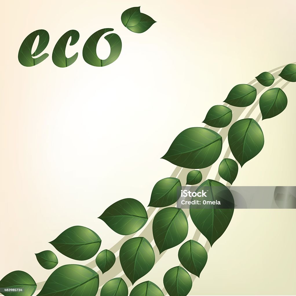 Simple Eco Background Vector Eco Background Stock Illustration - Download Image Now - 2015 ...