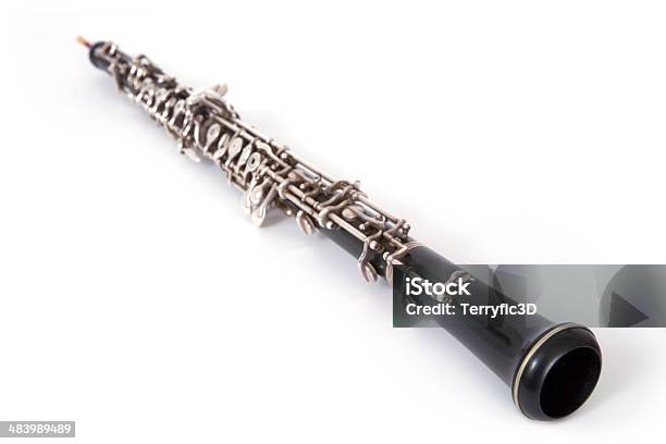 Oboe Doppio Reed Di Strumenti Musicali A Fiato In Legno - Fotografie stock e altre immagini di Oboe