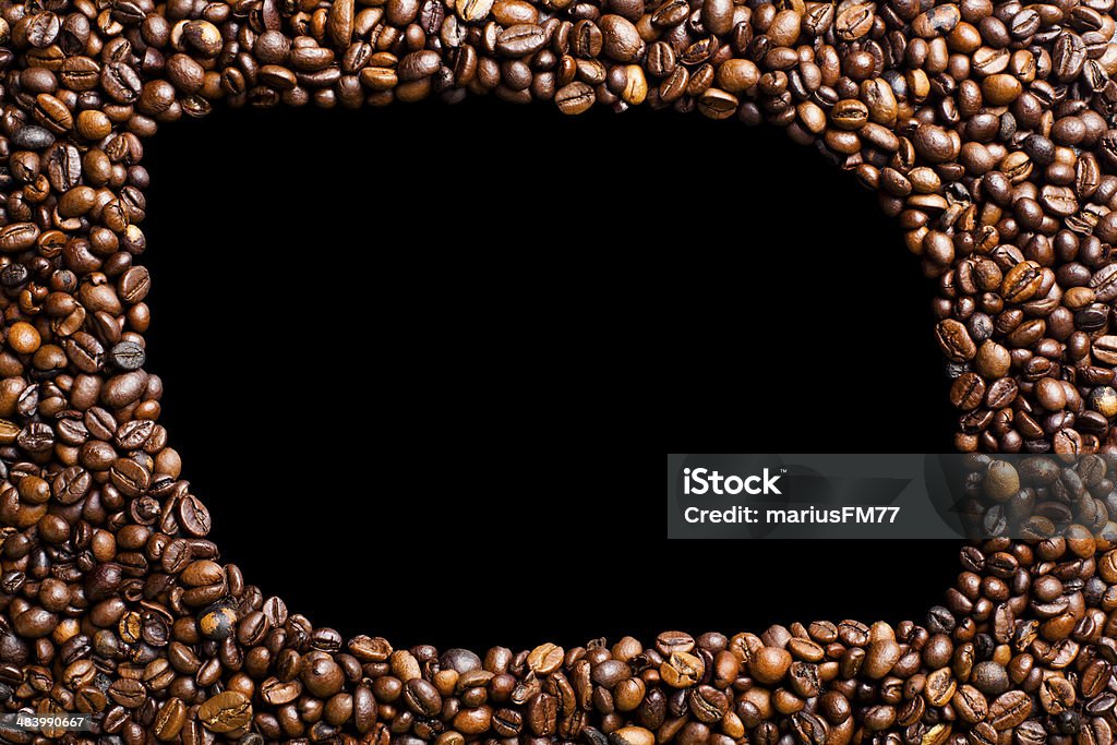 Kaffee Kaffeebohnen - Lizenzfrei Am Rand Stock-Foto