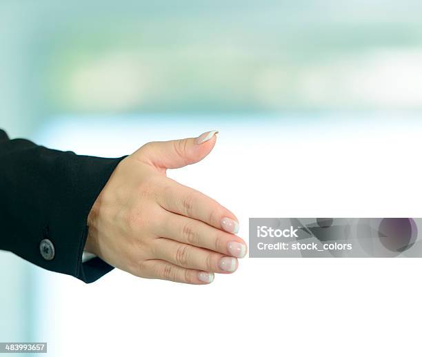 Hand Giving Handshake Stock Photo - Download Image Now - Achievement, Adult, Adults Only