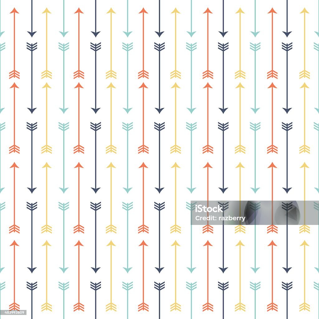 Pattern Examples Arrows Arrow Pattern Colorful Stock Illustration - Download Image Now - Arrow ...
