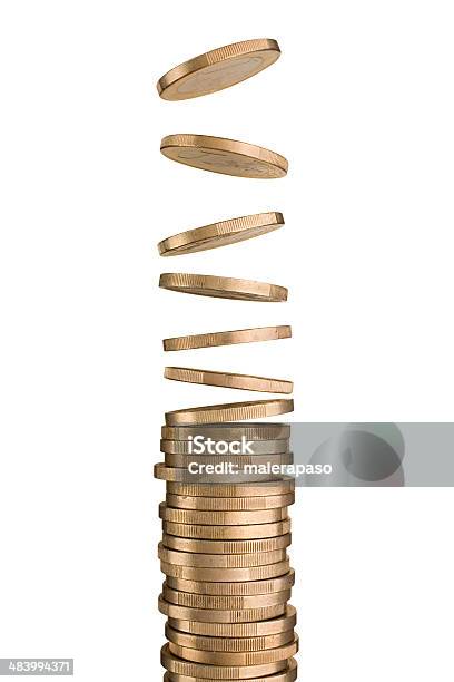 Coins Stock Photo - Download Image Now - Coin, Currency, Stack