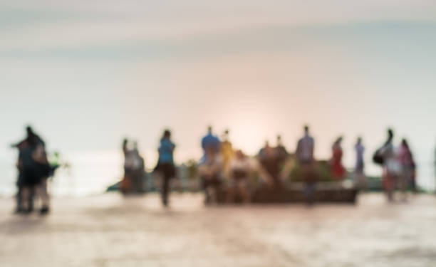 istock Blurred crowd of people 483996798