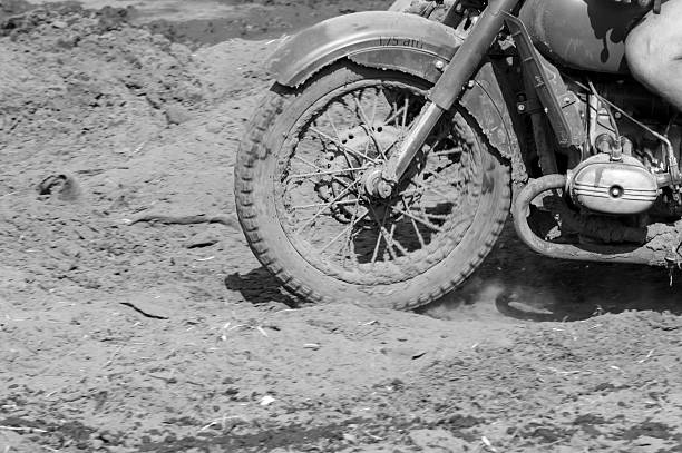 istock Old military motorcycle DKW 483997158