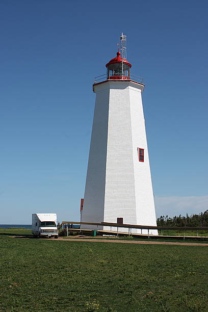 istock Acadian Lighthouse - New Brunswick, Canada 483998180