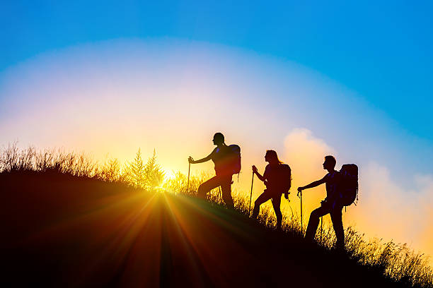 istock Family journey wild landscape 483998264