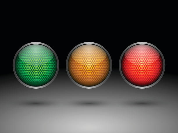 Traffic lights.vector Traffic lights.vector crossroads sign illustrations stock illustrations