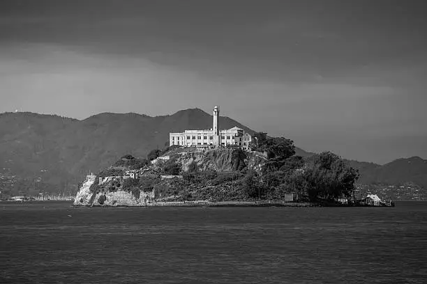 Alcatraz Island in San Francisco, USA.