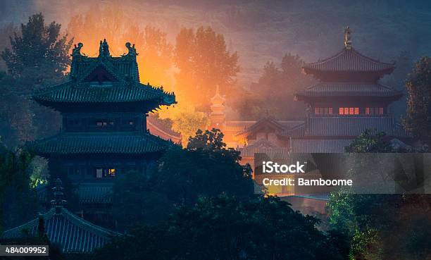 Shaolin Temple Stock Photo - Download Image Now - China - East Asia, Chinese Culture, Temple - Building