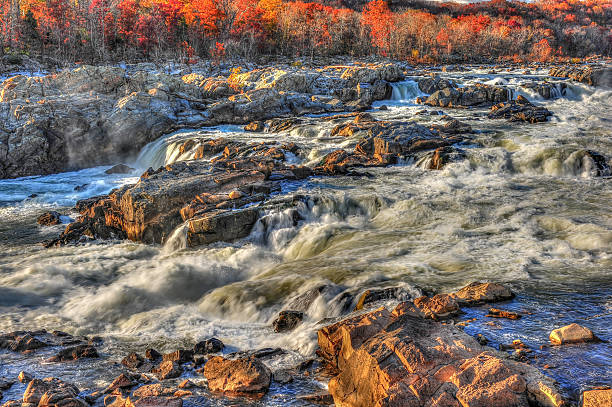 istock Great Falls Maryland Waterfalls and Rapids 484012006