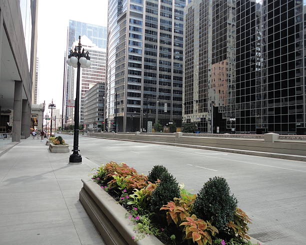 istock View of a street in Chicago 484012311