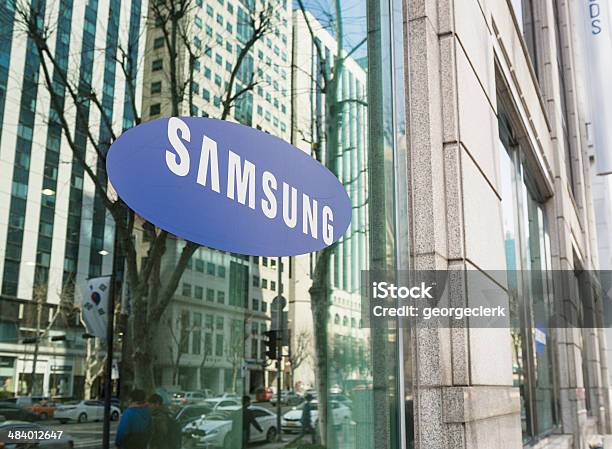 Samsung В Сеуле — стоковые фотографии и другие картинки Samsung - Samsung, Южная Корея, Бизнес