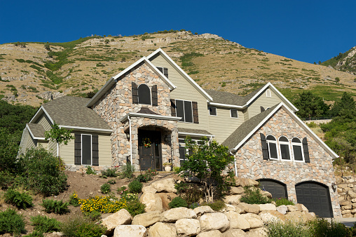 American suburban house