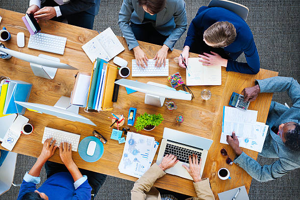 istock Business People Working Office Corporate Team Concept 484012796