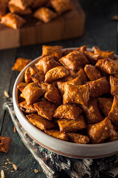 istock Organic Salty Peanut Butter Pretzel 484013360