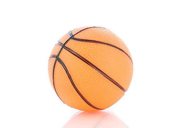 istock Sport balls, basketball isolated 484013527