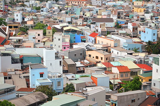 istock City aerial panoramic view of Can Tho 484013818