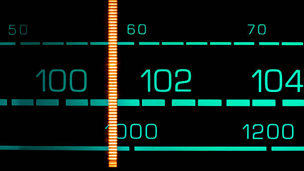 istock Tuning into 101FM on an old 70s radio receiver 484014240