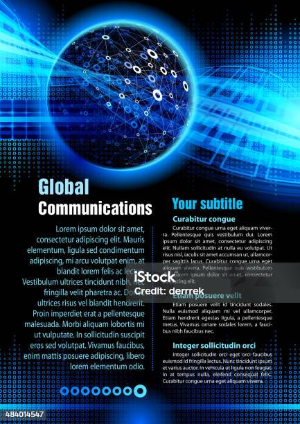 Communications Technology Stock Illustration - Download Image Now - Abstract, Article, Backgrounds