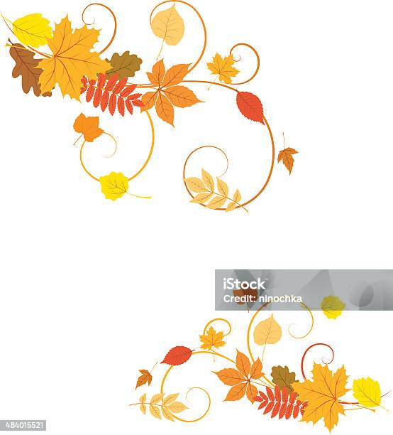 Herbst Corners Stock Vektor Art und mehr Bilder von Herbst - Herbst, Ecke eines Objekts, Abschied