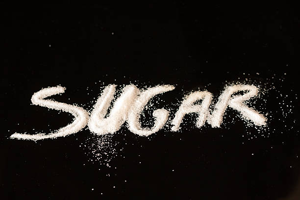 Sinal de Açúcar - fotografia de stock