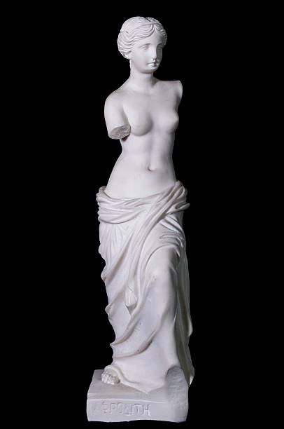 statua "aphrodite of milos'izolowanych - classical antiquity zdjęcia i obrazy z banku zdjęć