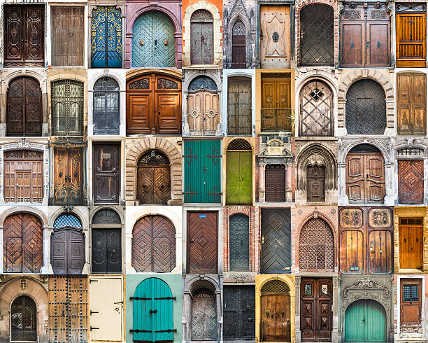 istock collage photos of doors 484021756