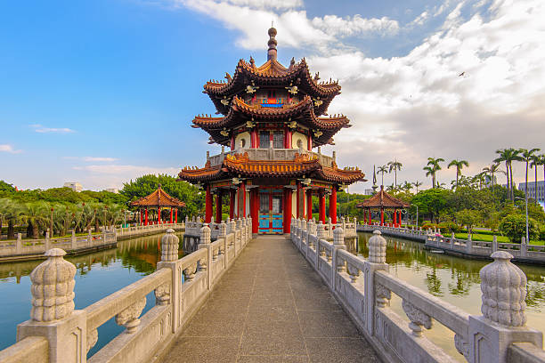 istock traditional building in a park in Taipei, taiwan 484025862