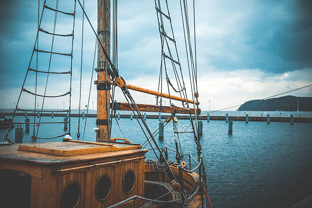 istock yachts on the quay in Sopot 484026592