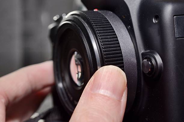 istock Focussing the lens on a digital camera 484033847