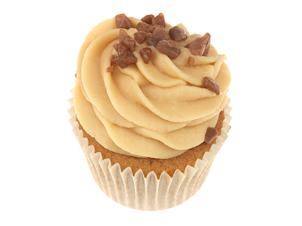 istock Coffee Flavoured Luxury Iced Cup Cake 484035164