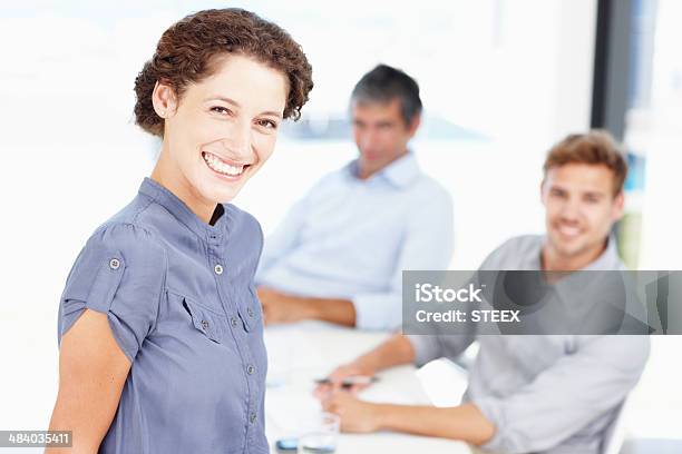 Taking On The Business World With A Smile Stock Photo - Download Image Now - 20-29 Years, Adult, Adults Only