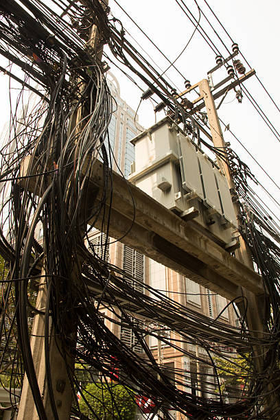 Câbles de télécommunications - Photo