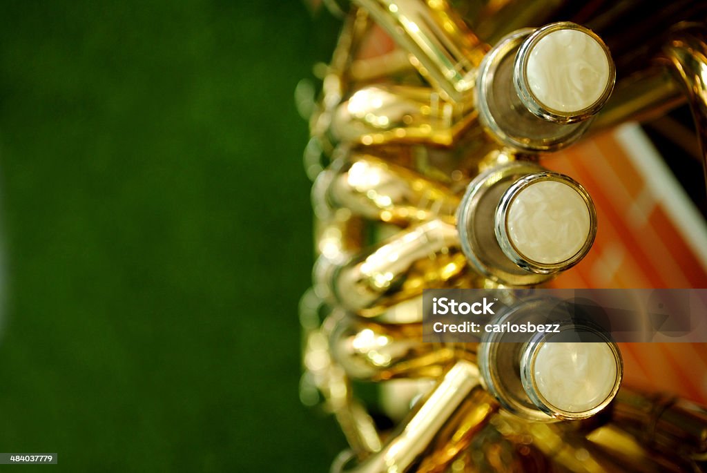 Trompete detalhe - Royalty-free Arte, Cultura e Espetáculo Foto de stock