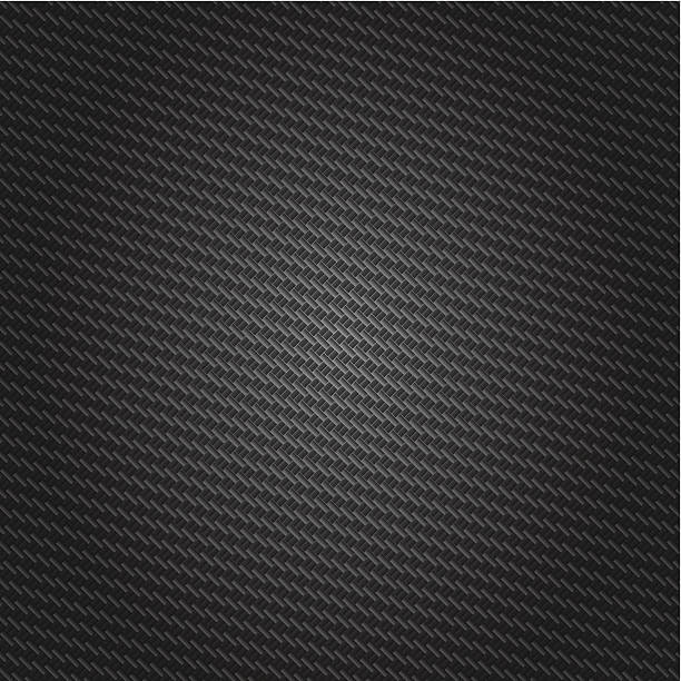 carbon_background - carbon fiber black textured stock-grafiken, -clipart, -cartoons und -symbole