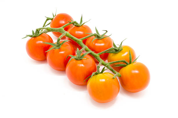 istock Fresh tomato isolated on a white background 484038660