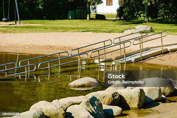 Bathing Ramp Stock Photo - Download Image Now - Sunken, 2015, Accessibility