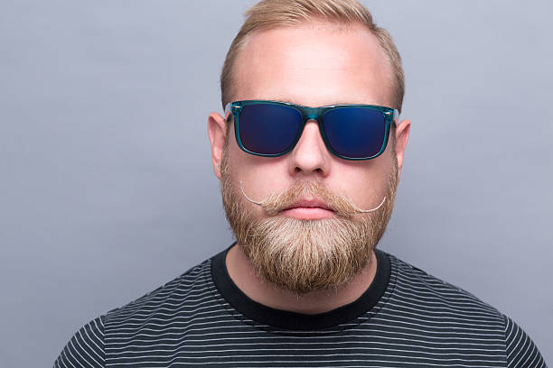 istock Serious bearded man in sunglasses 484042226
