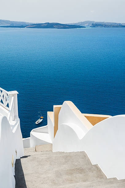 istock White architecture on Santorini island, Greece. 484044926