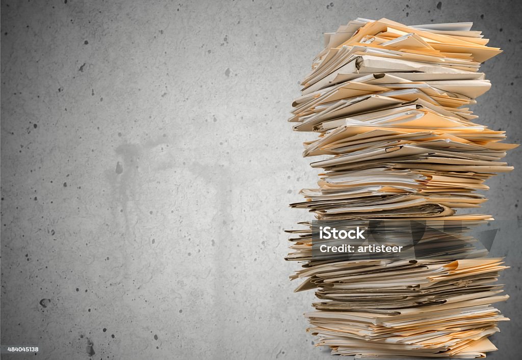 Document Document Paper File Stack Paperwork Organization Data File Folder Stock Photo