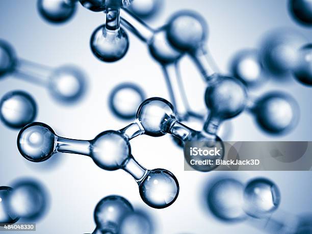 Molecular Structure Stock Photo - Download Image Now - Abstract, Molecule, 2015