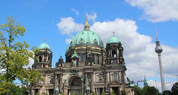 istock Berlin Cathedral and tv tower 484049438