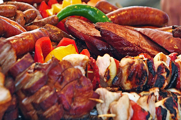istock Fresh meat, from the grill. 484055028