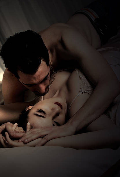 istock Passionate Couple in the bed 484063373