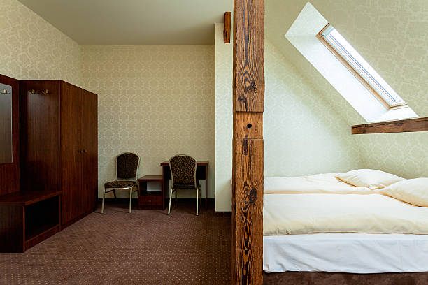 istock Wooden wardrobe in elegant room 484063577