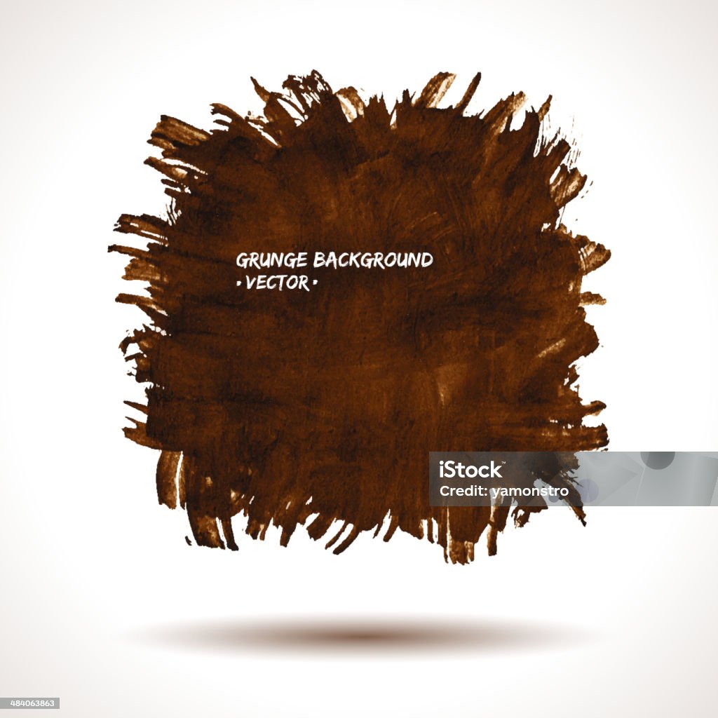 Grunge vecteur Fond marron - clipart vectoriel de Abstrait libre de droits