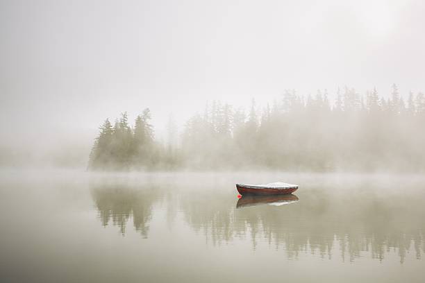 Photo of Boat in mysterious fog