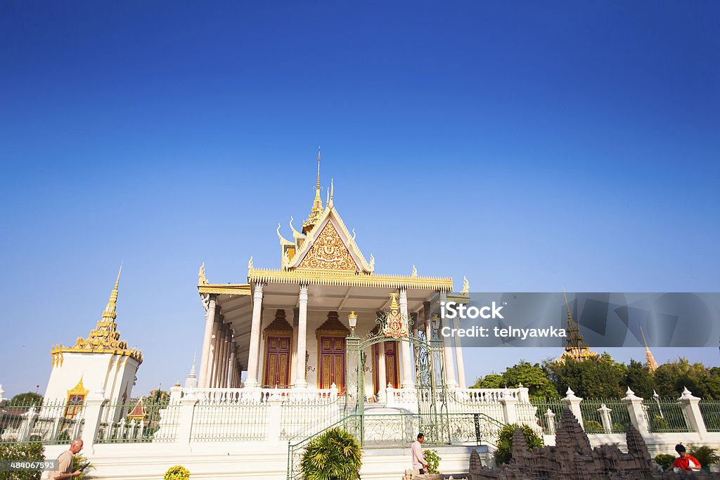 Royal Palace in Phnom Penh Royal Palace in Phnom Penh, Cambodia Architecture Stock Photo