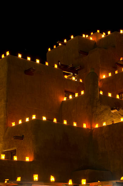 istock Luminarias on Pueblo Rooftops 484067750