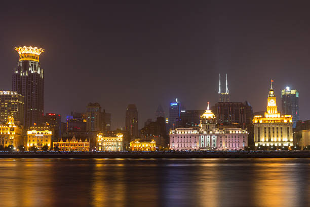 The Bund in Shanghai, China.
